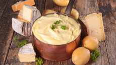 Aligot à la tomme fraîche d'Aubrac