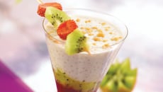 Smoothie aux perles du Japon et lait de coco