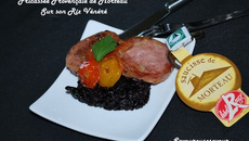 Fricassée Provençale de Morteau Sur son Riz Vénéré