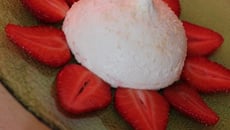 Meringue de fraise