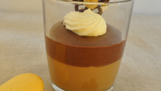 Verrine café-noisette et chocolat