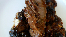 Carré d'agneau des landes Irlandaises aux causses du Quercy