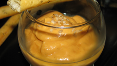 Verrines de mousse de carottes