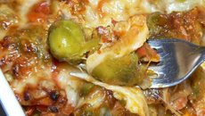 Gratin de choux de Bruxelles