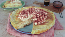 Gâteau de crêpes façon tiramisu