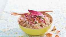 Salade d’Endives, quinoa et raisins secs