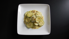 Courgette à la crème
