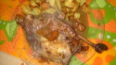 Coq au vin façon assortiment de poulet