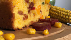 Cake maïs et chorizo