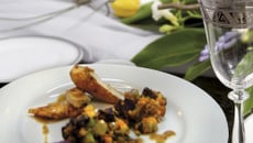 Volaille caramélisée au Melfor et graines de sésame