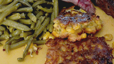 Galettes de maïs grillées