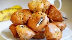Muffins aux bananes et oréos