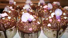 Cupcake chocolat amande