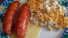 Diots aux crozets et gorgonzola (ou  beaufort ,emmental)