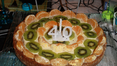 Cheese-cake croustillant au duo de spéculoos et tuc, et sa crème au St Moret 