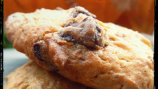 Cookies citrouillés et chocolatés