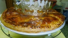Galette des rois à la fleur d'oranger
