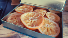 Oranges confites aux 4 épices