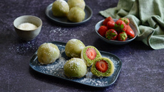 Ichigo daifuku, mochi à la fraise