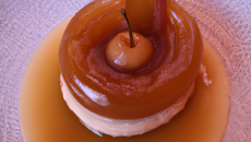 Mousse aux pommes façon tatin