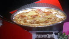 Tarte façon raclette