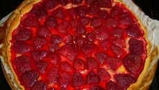 Tarte aux fraises économique