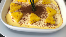 Tiramisu à la compotée d'ananas