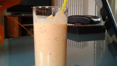 Smoothie nectarine abricot