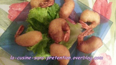 Beignet de crevettes