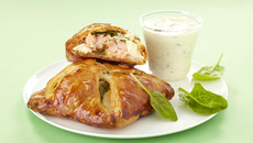 Feuilletés au saumon