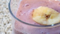 Smoothie fruits rouges/banane