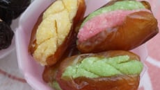 Dattes fourrées à la pâte d'amande