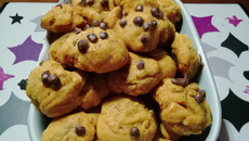 Cookies au beurre salé et pépites de chocolat