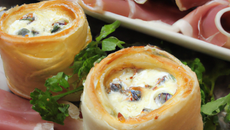Feuilletés boursin et jambon
