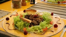 Salade aux foies de volaille de Chef Damien