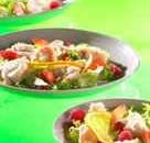 Salade de lotte à l'orange