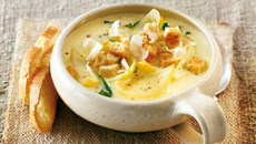 Soupe aux oignons au Philadelphia