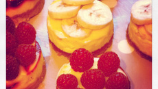 Original Philadelphia cheesecake  banane