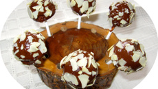 Pop cakes choc'amande