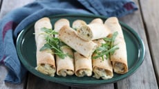 Taquitos au poulet et à la Fourme d'Ambert