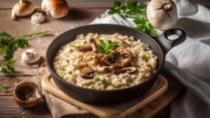 Risotto facile aux champignons au Cookeo