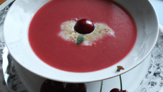 Soupe aux cerises