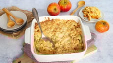 Crumble aux pommes