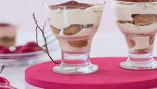 Tiramisu Rose (en verrines)