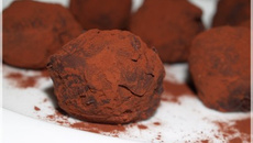Truffes Chocolat, Marron et noisettes
