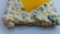 Pavé de lotte au roquefort papillon