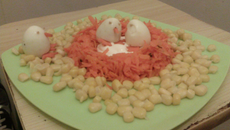 Petits poussins et mayonnaise