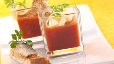 Gaspach'o sardines et tomates