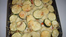 Gratin de courgettes et pommes de terre