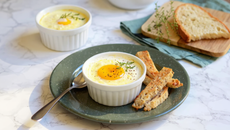 Oeuf cocotte au Air Fryer